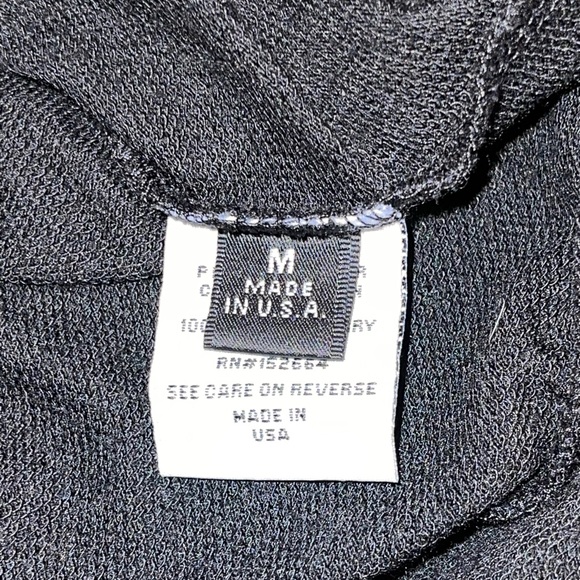 Prince Peter Collective X Clueless Faded Black “Whatever” Long Sleeve Top Size M - Picture 3 of 5